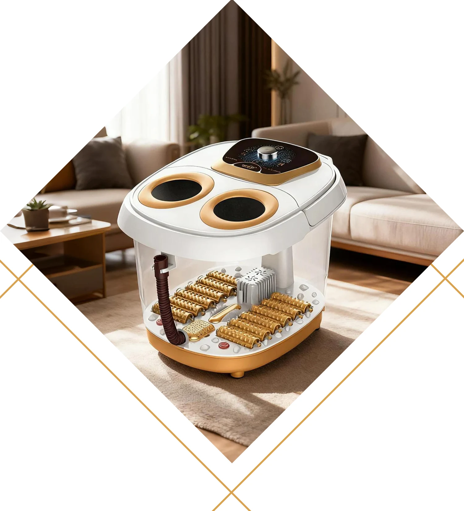 مدلك سبا للقدمين